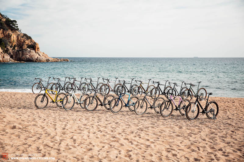Cuadros de fibra de carbono para bicicletas de grava