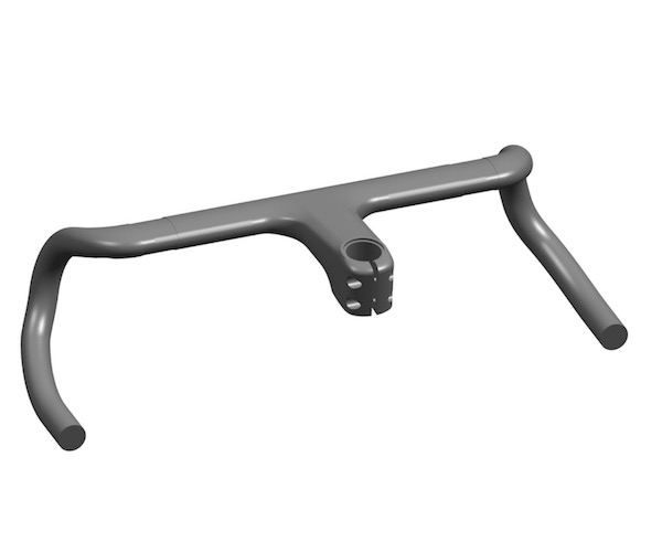 Manillar de carbono para bicicleta de grava