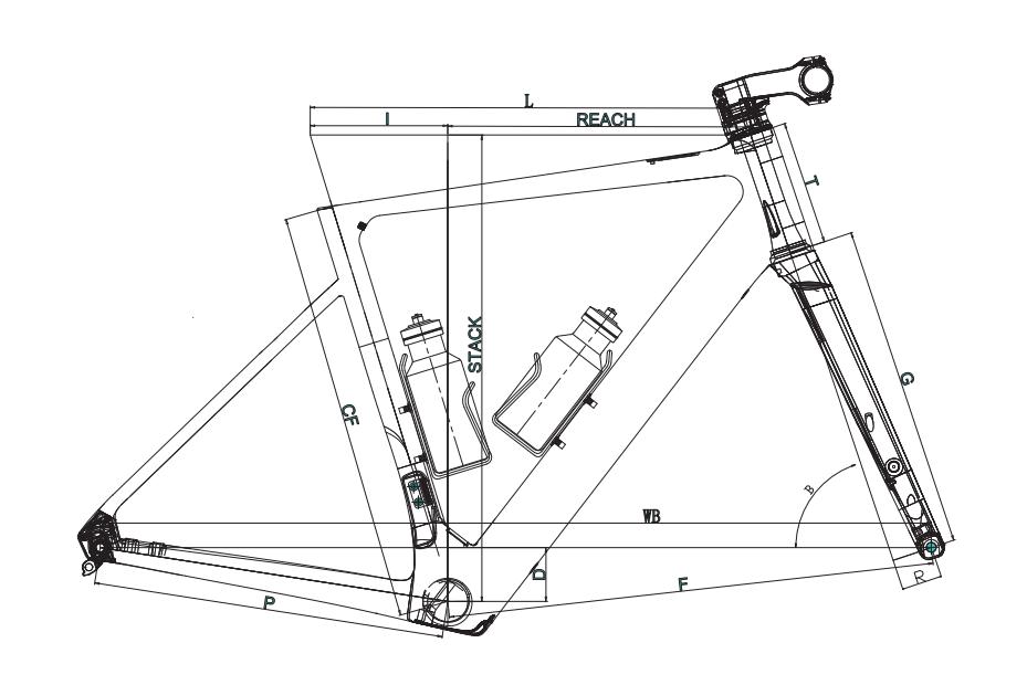 Cuadros de bicicleta E-Gravel