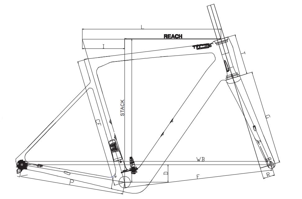 Cuadro de bicicleta eléctrica de fibra de carbono personalizado