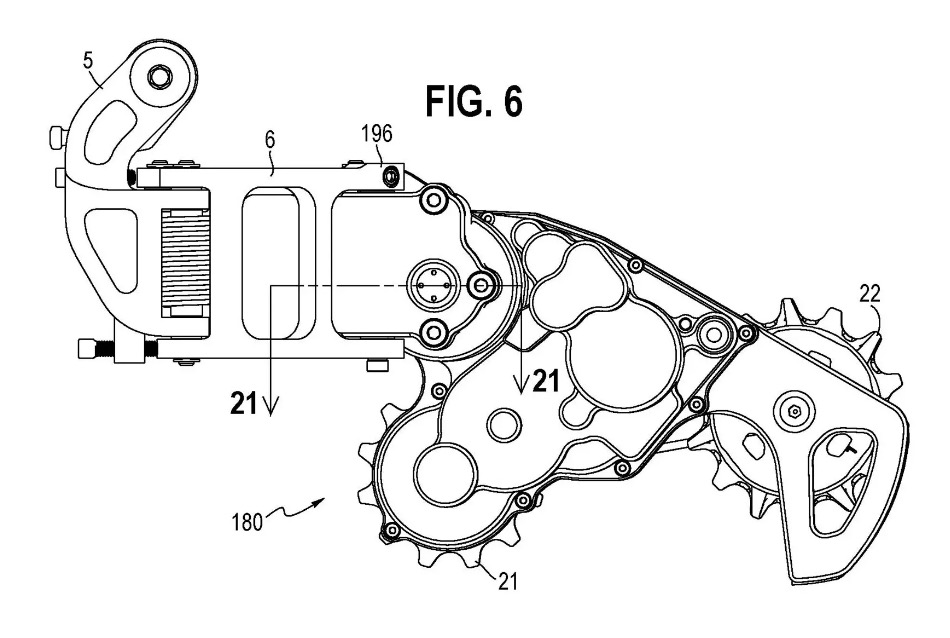 Interruptor de cadena trasera autocargable de SRAM Interruptor de cadena trasera autocargable de SRAM