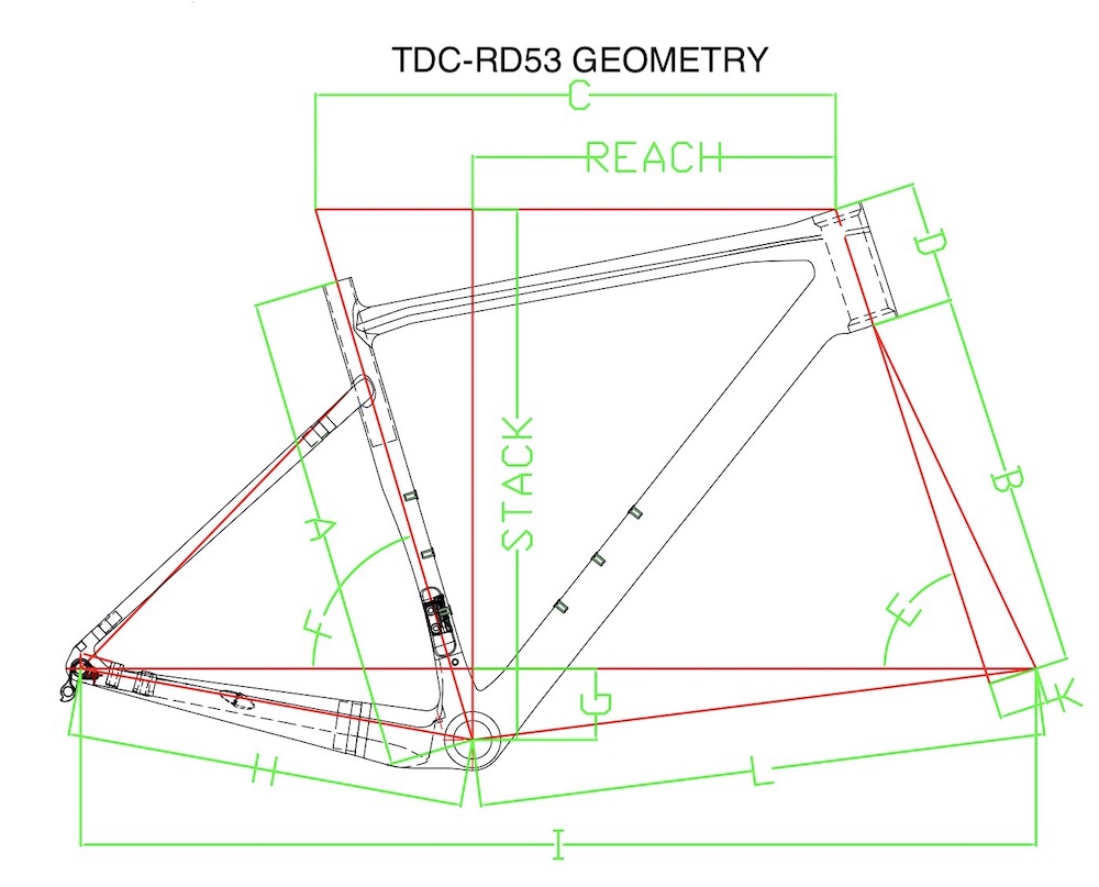 Nuevo cuadro de freno de disco Gravel Nuevo cuadro de freno de disco Gravel