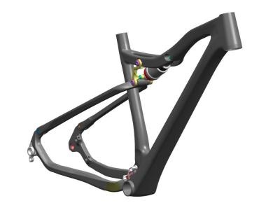 Full Suspension MTB Carbon Frame