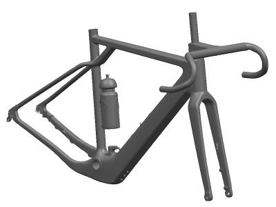 Gravel E Bike Frameset