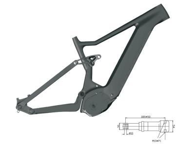 Carbon Mountain E-bike Frame