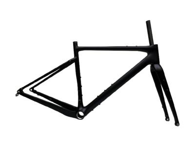 Proveedor de OEM TDC-GR54 2023 Disc brake 21 Carbon Gravel Bike Frameset with T47 Bracket de China